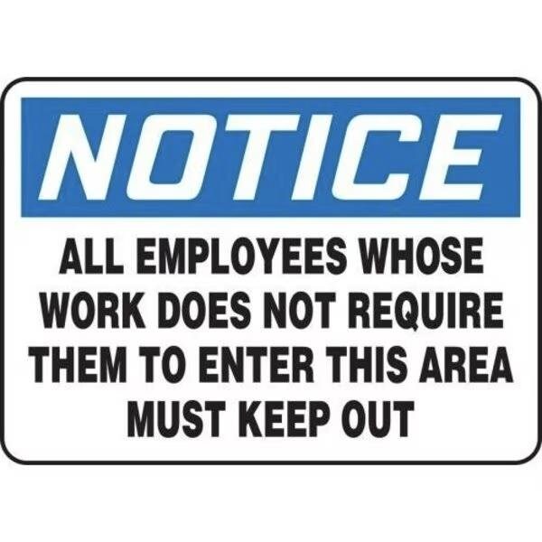 Accuform OSHA CAUTION SAFETY SIGN HEARING MPPE675XL MPPE675XL - main